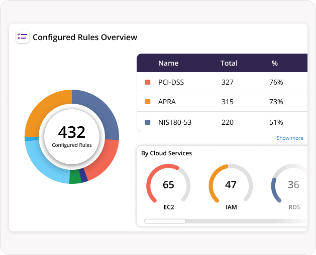 Get insights into your 500+ security checks